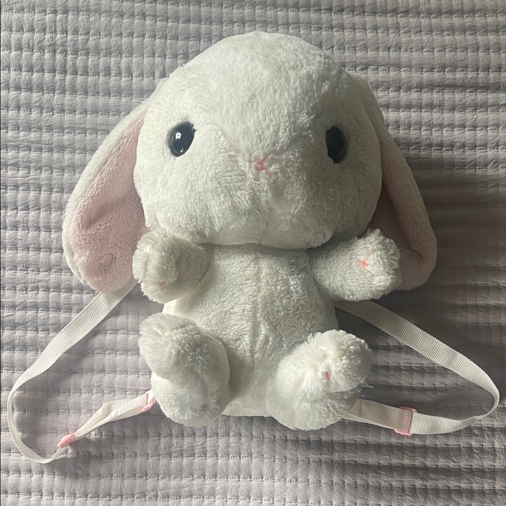 Plush Bunny Backpack